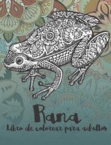 Rana - Libro de colorear para adultos