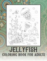 Jellyfish - Coloring Book for adults