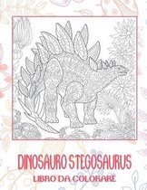Dinosauro Stegosaurus - Libro da colorare