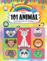 best 101 animal coloring book for Toddlers