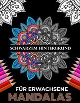 Mandalas fur Erwachsene schwarzem Hintergrund