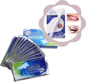 28 Advanced Whitening Strips + GRATIS Whitening Pen - Tandenbleekstrips - Tanden Blekers - Professionele Tandenblekers - Witte Tanden - Direct Resultaat - Tanden Verzorging - Tanden Bleken