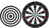 WiseGoods Dartbord Dubbelzijdig - Darten - Dartborden voor Volwassenen - 40 cm