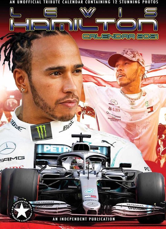 Lewis Hamilton Calendrier 2021 A3