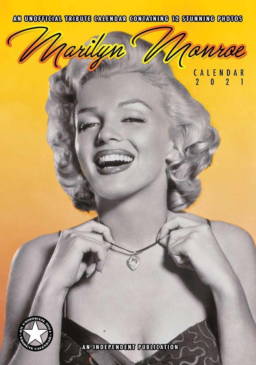 Marilyn Monroe Kalender 2021 A3