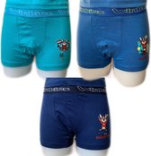 Embrator 3-pack jongens Boxershorts Champion GoGo blauw 140/146