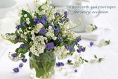 Card Box of 20 Notecards and Envelopes: Forget-Me-Nots: A Delightful Pack of High-Quality Flower Gift Cards and Decorative Envelopes