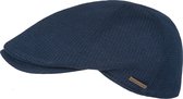 Hatland West - Flatcap - Platte pet - Zomer pet - Donkerblauw - Maat M