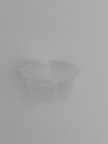 sauce potjes met deksel  60 cc 100 st