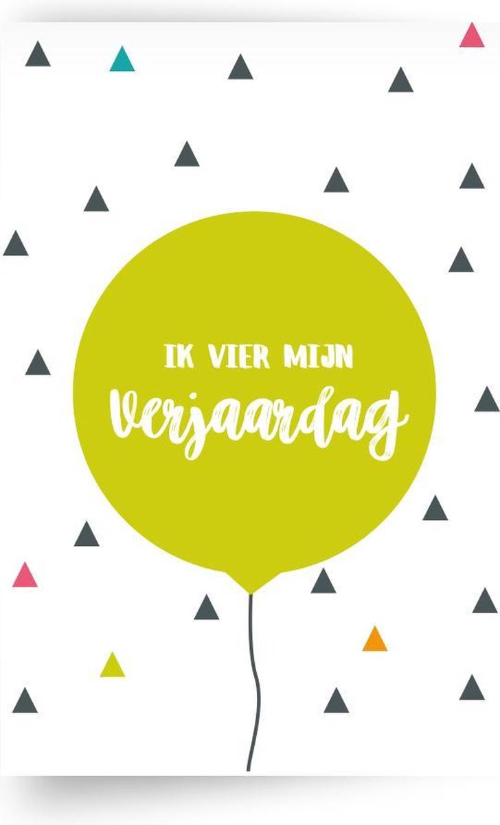 Uitnodigingen 8x - Kinderfeestje - Partijtje - Feest thema - Ballon