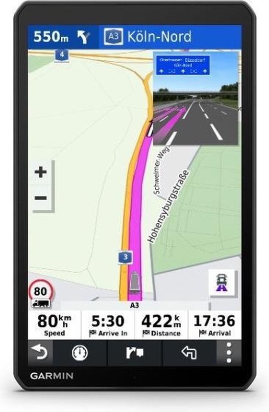 Kameraad bedenken invoegen Garmin Dezl LGV800 - Navigatiesysteem Vrachtwagen - Navigatie met Digital  Traffic - 8 inch | bol.com