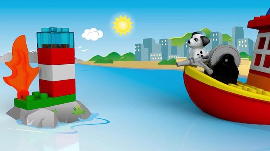LEGO DUPLO Brandweerboot - 10591 | bol.com