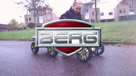 BERG Trailer S Skelter Aanhanger - Geschikt voor BERG Buzzy Skelter - Inclusief Trekhaak - Grijs