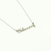 Ketting-maand februari zilver