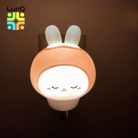 LED Kinder Nachtlamp voor het Stopcontact - Baby Lamp - Inclusief Adapter -  Timer –... | bol.com