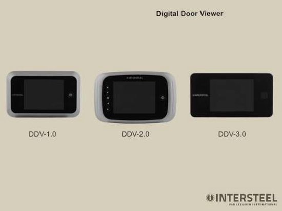 Intersteel Deurcamera - Digitaal - Met spion - DDV 3.0 in blister  verpakking | bol.com