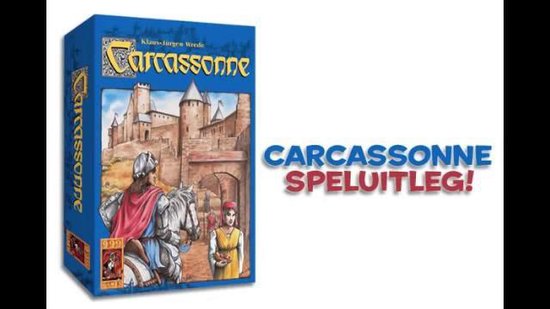 Kreet Communicatie netwerk namens Carcassonne origineel Bordspel | Games | bol.com