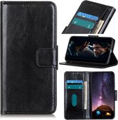 Sony Xperia 1 II hoesje - Wallet bookcase - Zwart - GSM Hoesje - Telefoonhoesje Geschikt Voor: Sony Xperia 1 II