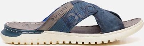 Bugatti Slippers blauw - Maat 46 | bol.com