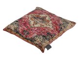 PTMD Renee pink multi color cotton cushion square