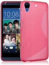 HTC Desire 628 smartphone hoesje siliconen tpu case s-line roze
