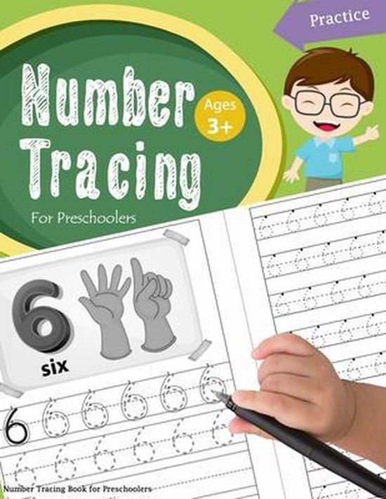 Tracing Book for Preschoolers- Number Tracing Book for Presc ... - cover