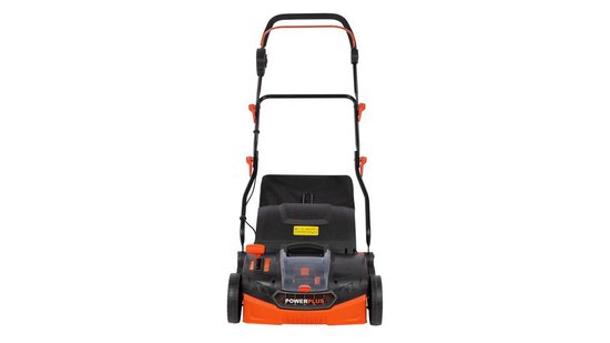 Powerplus POWDPGSET34 Verticuteermachine - 40V - 36 cm maaibreedte - 45 liter opvangzak - met beluchter