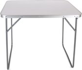 Table de camping - Pliable - 80x60x68cm - Blanc - Pliable - Balcon