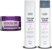 Qod Color Save Shampoo,conditioner en mask ( Kit )