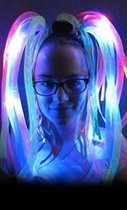 Lichtgevende Crazy Dreadlocks - Led Diadeem