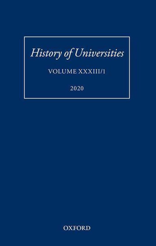 History of Universities Series - History of Universities - cover