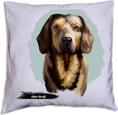 Alpine Dachsbracke pillow 40 x 40cm