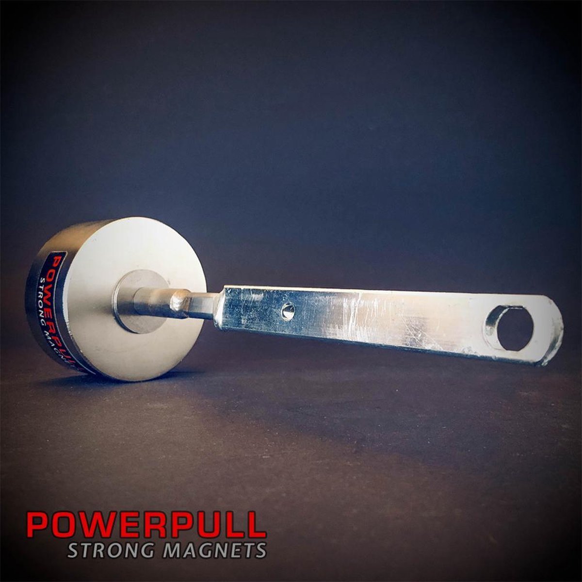Vismagneet POWERPULL MAGXIMUM (Wolf Garten) voor magneetvissen met steel