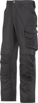 Pantalon de travail Snickers Canvas + ™ 3314-0404-Noir / Noir-248