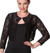 Dancing Days Bolero -2XL- Feeling Rosy Zwart