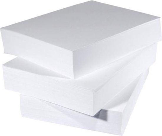 IGEPA Print Kopieer Paper A4 Wit 80g/m² 210 x 297 mm - 5 pakken X 500 Vel