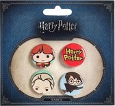 Harry Potter - Draco, Ron & Harry buttons