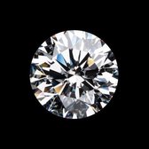 0.01 crt echte diamant briljant geslepen G - VS kleur en zuiverheid echtheidsbrief