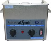 GeneralSonic GS3 - 3 liter semi professionele ultrasoon reiniger