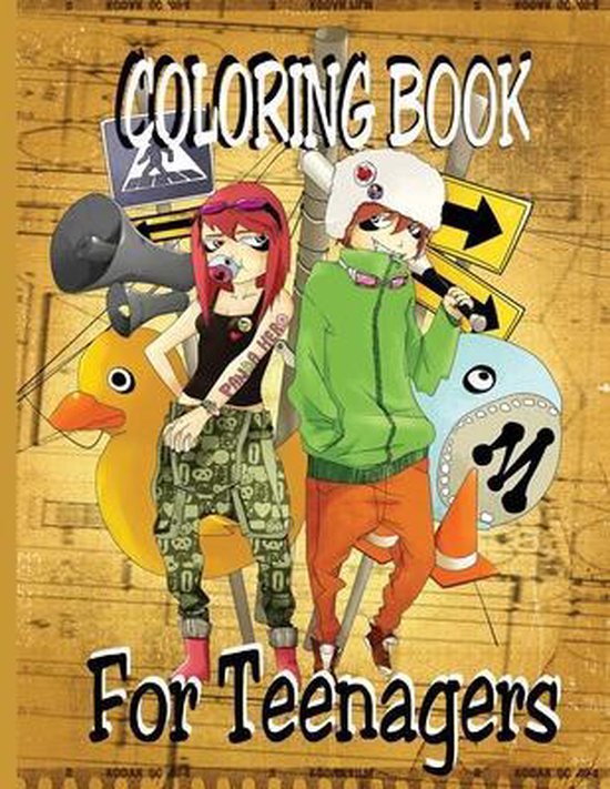 Coloring Book For Teenagers, Alex Dee 9781521145104 Boeken