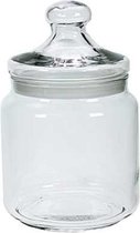 Luminarc Club Big Pot - Voorraadpot - 1,5 Liter - Glas - (set van 6) En Yourkitchen E-kookboek - Heerlijke Smulrecepten
