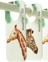 foto van Onaroo – maathangers – baby accessoire – babykleding – organizer – maatlabels –  LARS