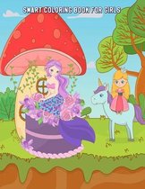 Smart Coloring Book for Girls