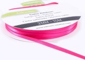 Vaessen Creative satijnlint dubbel 3mm 10m pink