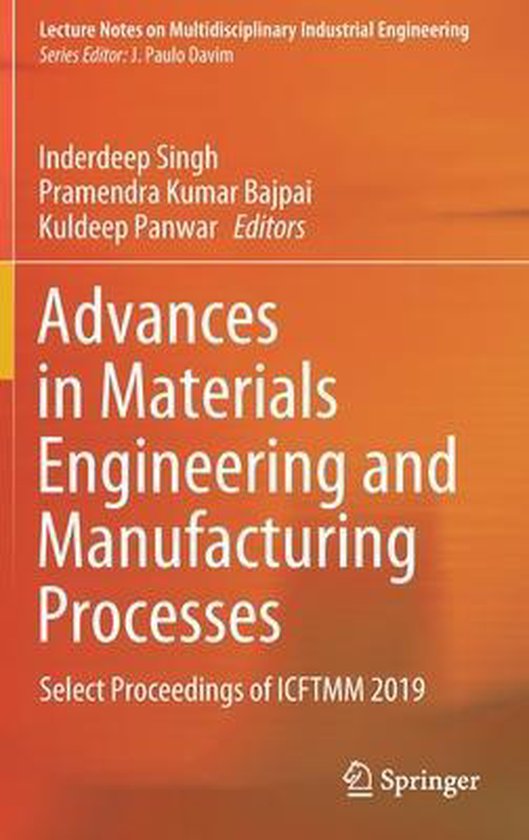 Advances in Materials Engineering and Manufacturing Processes