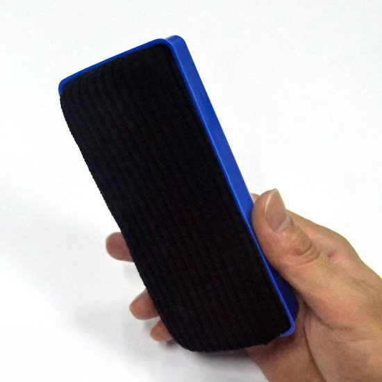 Whiteboard cleaner - Magnetisch - Blauw - Groot | bol.com