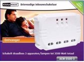 KlikAanKlikUit ACM35003 Drievoudige Inbouwschakelaar