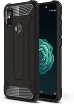 Magic Armor TPU + PC Combinatie Case voor Xiaomi Mi 6X / Mi A2 (zwart)