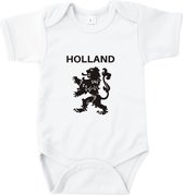 Romper Holland - Hollandse cadeautjes - Maat 74/80 - Romper korte mouw wit