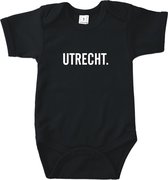 Baby rompertje Leave a little magic | Korte mouw 62/68 zwart